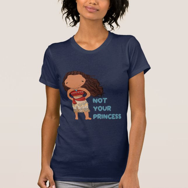 T-shirt Non votre princesse (Devant)