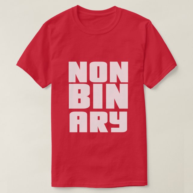 T-SHIRT NONBINARY (Design devant)