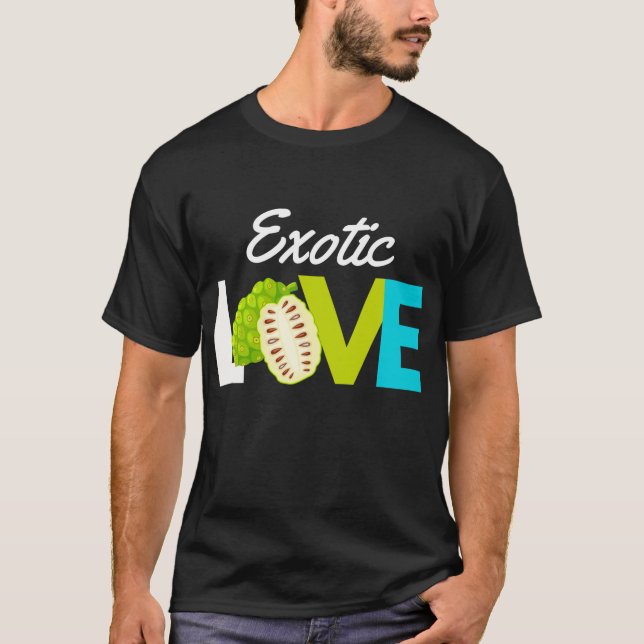 T-shirt Noni Fruit Love - Manger de fruits exotiques (Devant)