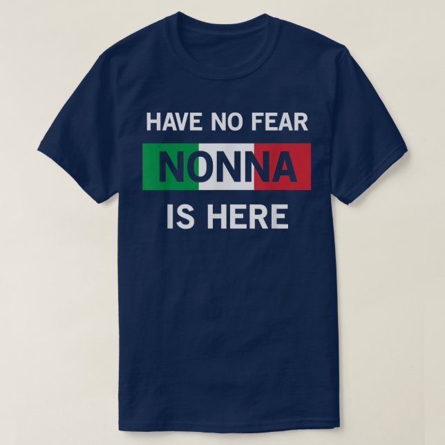 T-shirt Nonna Gift Italien Grand-Mère (Design devant)