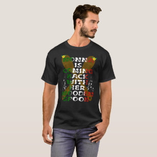 T-shirt Nonna Revient Avec Sa Cuillère En Bois