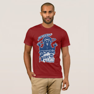 T-shirt Nonnes de zombi d'espace extra-atmosphérique
