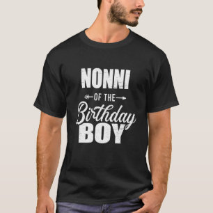 T-shirt Nonni De L'Anniversaire Garçon Matching Famille