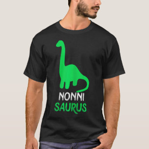 T-shirt Nonni-saurus Dino Dinosaure Nonnisaurus