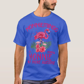 T-shirt Nonniemingo Comme Un Flamant rose Nonnie Normal Lo