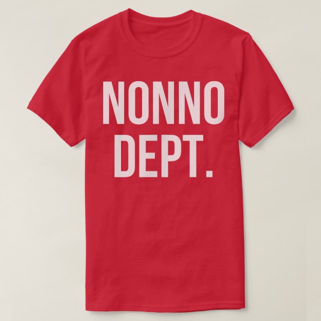 T-shirt Nonno Dept  (Design devant)