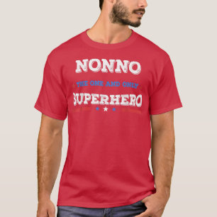 T-shirt Nonno Superdad superhero superpapa père héros étoi