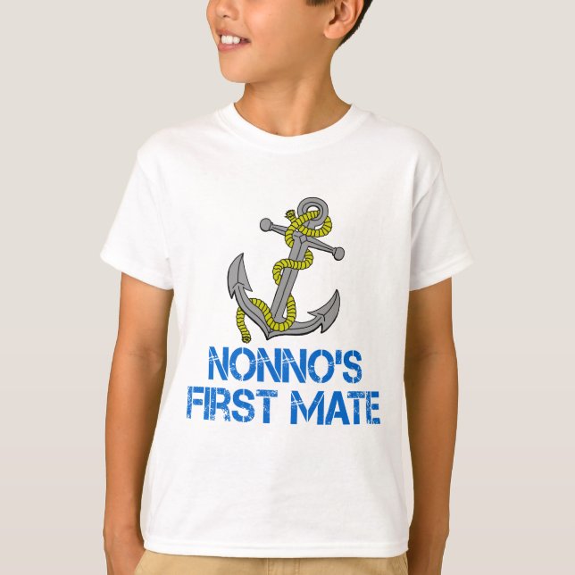 T-shirt Nonno's First Mate (Devant)