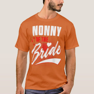 T-shirt Nonny de la mariée, tenue de fête de mariage, tenu