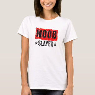 T-shirt Noob Slayer Pro Gamer Joueurs en ligne
