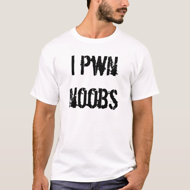 T-shirt noobs du pwn i (Devant)