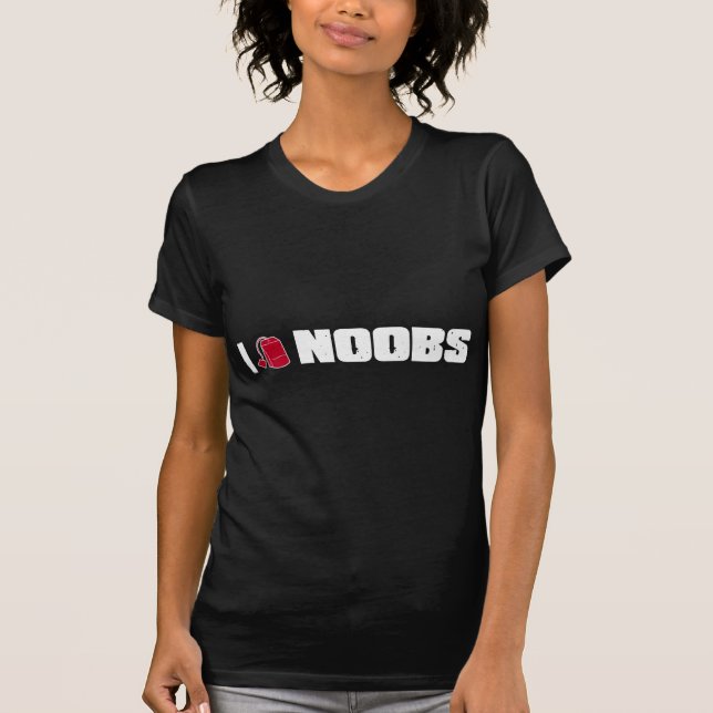 T-shirt Noobs I (de sac à thé) (Devant)
