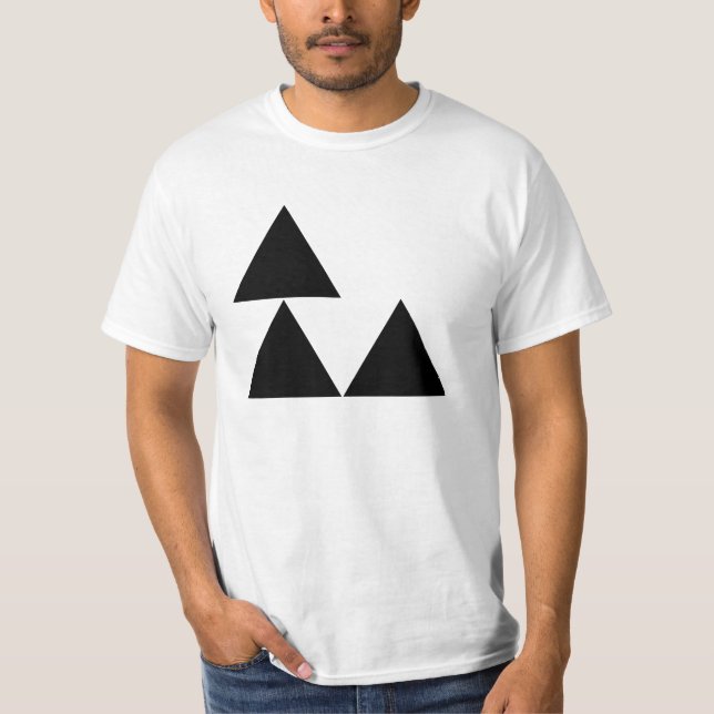 T-shirt Noobs ne peut pas Triforce (Devant)