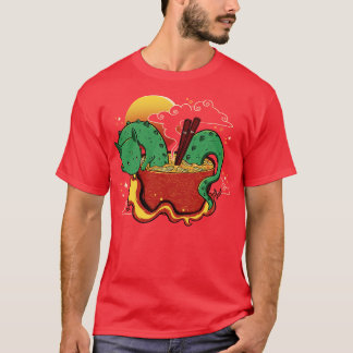 T-shirt Noodle chaud Dragon de Kawaii par Tobe Fonseca