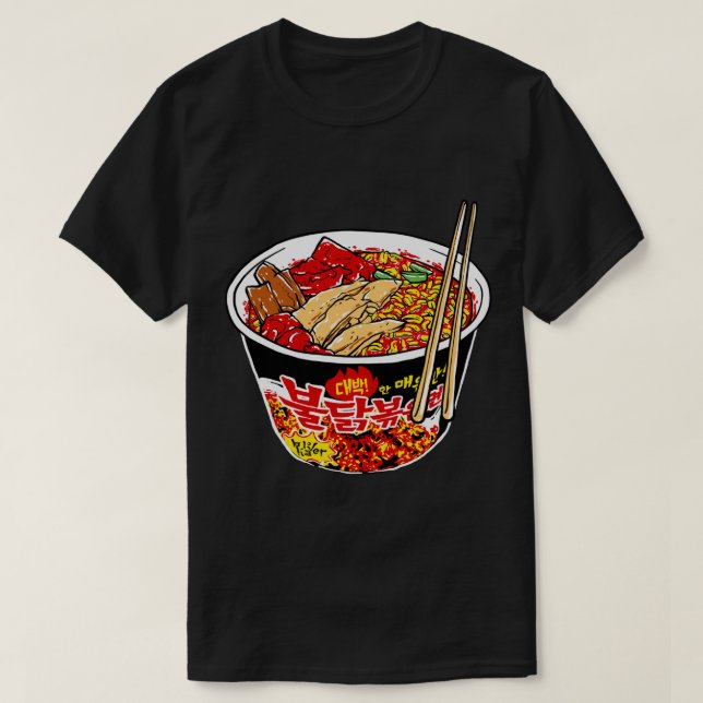 T-shirt Noodle coréen de Samyang (Design devant)