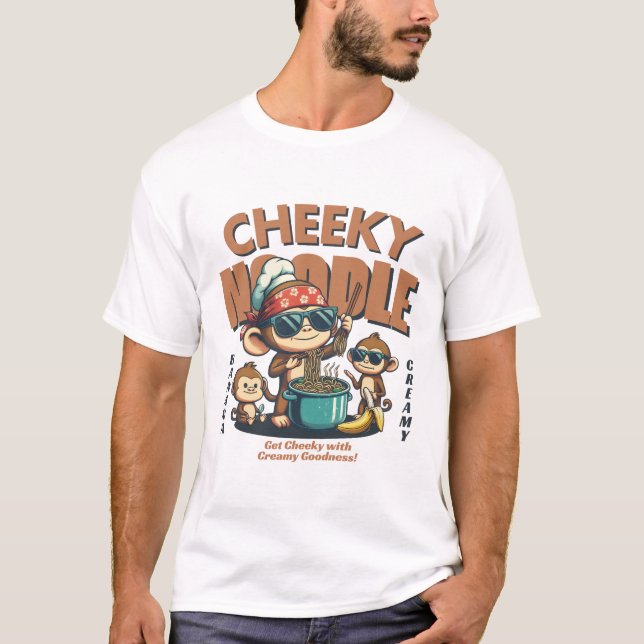 T-shirt Noodle effrontée  (Devant)