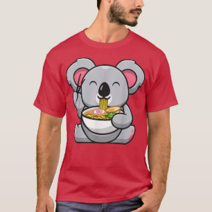 T-shirt Noodle japonais Kawaii Ramen Cute Anime Koala Otak