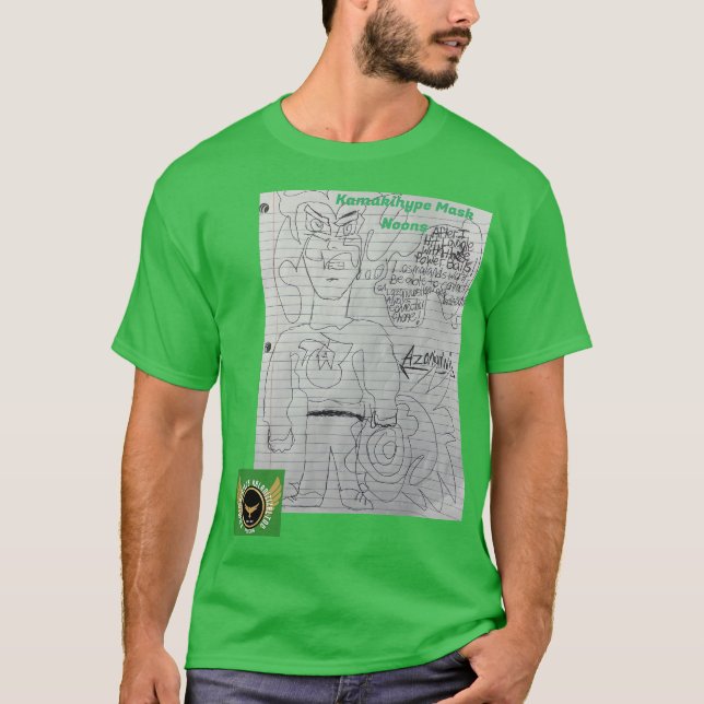 T-shirt Noons de masque Kamakihype (Devant)