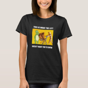 T-shirt Nooo Le Mème De Gauche Bizarre Ironique Dumb Progr