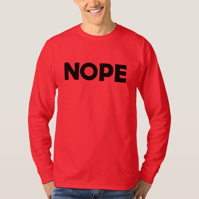 T-shirt NOPE (Devant)