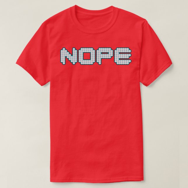 T-shirt Nope (Design devant)