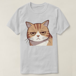 T-shirt Nope Cat