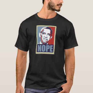 T-shirt nope obama