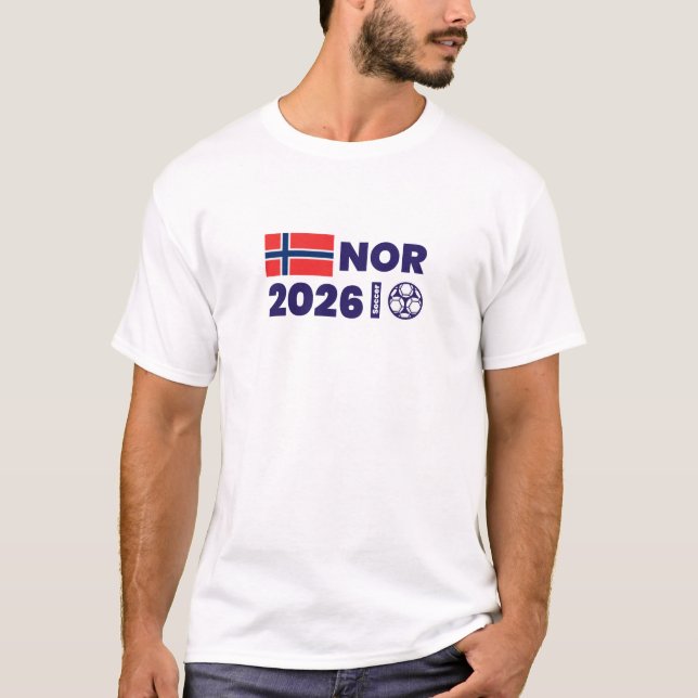 T-shirt NOR 2026 Football (Devant)