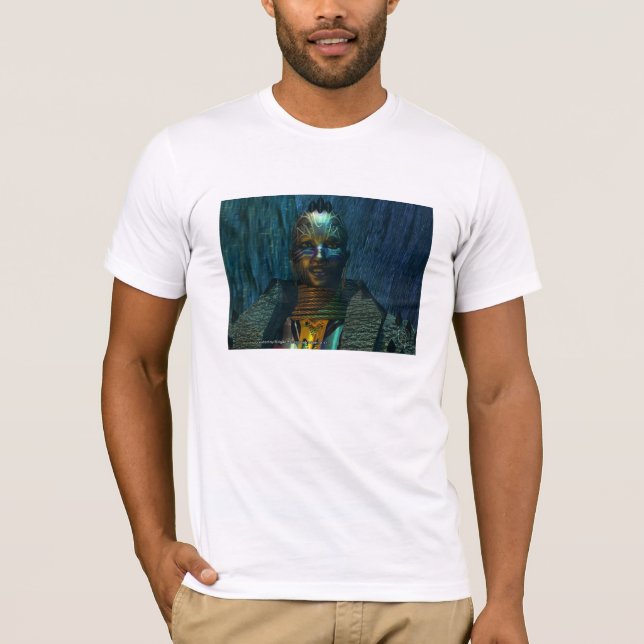 T-SHIRT NORA CYBER WARRIOR (Devant)