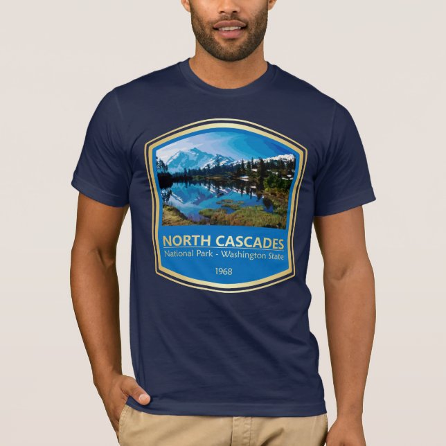 T-shirt Nord Cascades NP (PF1) (Devant)