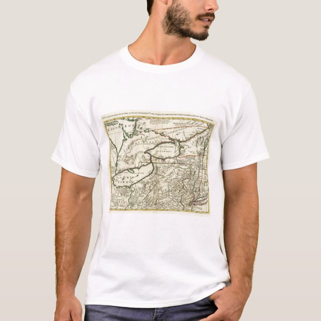 T-shirt Nord-est des États-Unis (Devant)