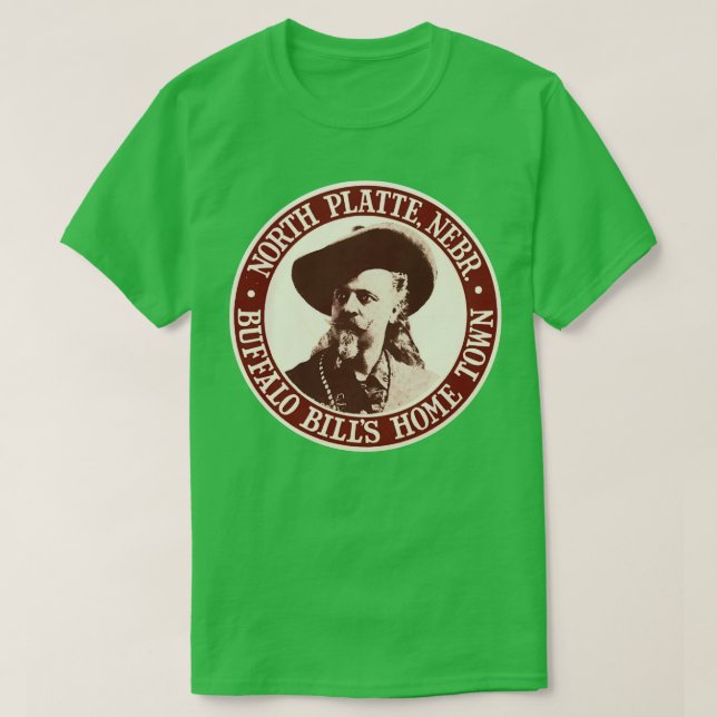 T-shirt Nord Platte Nebraska (Design devant)