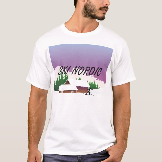 T-shirt Nordic SUPÉRIEUR de ski (Devant)