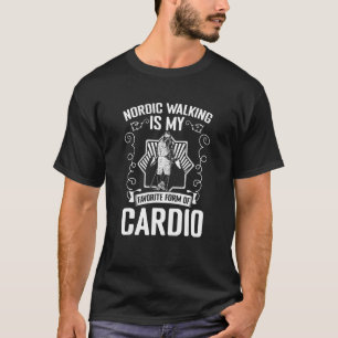 T-shirt Nordic Walking Randonnée Cardio Nordic Walker