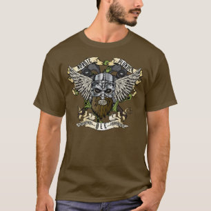 T-shirt nordique de bière anglaise de pillage