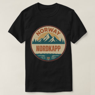 T-shirt Nordkapp, Norvège Norvège