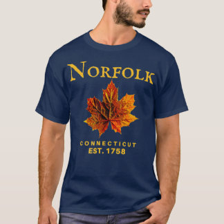 T-shirt Norfolk CT Connecticut Autumn