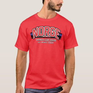 T-shirt Norge 2026 Football Fan Tee