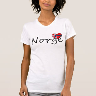 T-shirt Norge aimant