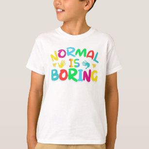 T-shirt normal est ennuyeux