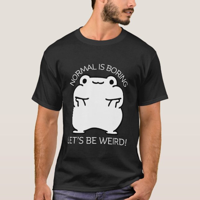 T-shirt Normal est ennuyeux (Devant)