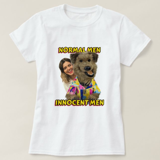 T-SHIRT NORMAL MEN - INNOCENT MEN (Design devant)