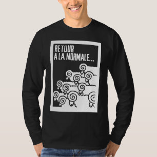 T-shirt normale d'aile du nez de retour
