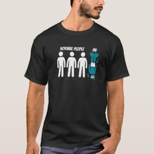 T-shirt Normale Personnes Moi Sport Plongée Sous L'Eau Plo