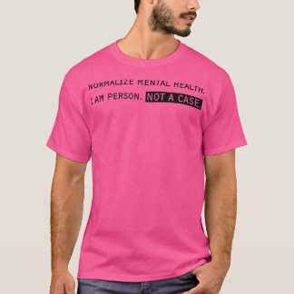 T-shirt Normaliser la santé mentale