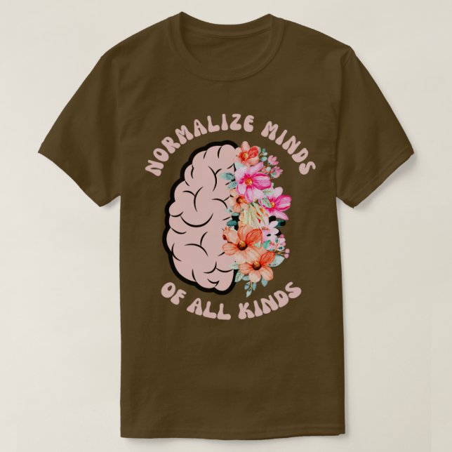 T-shirt Normaliser L'Esprit De Toutes Sortes Style Boho (Design devant)