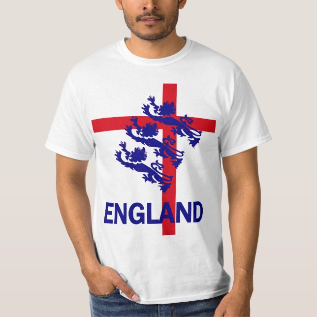 T-shirt Norme de l'Angleterre et croix royales de St (Devant)
