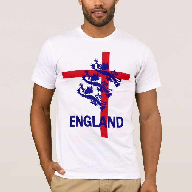T-shirt Norme de l'Angleterre et croix royales de St (Devant)