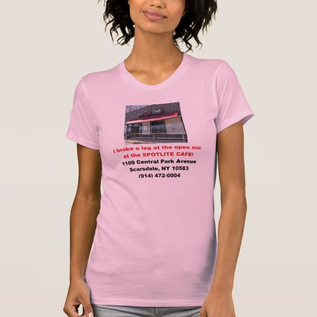 T-shirt Norme ouverte du café MIC de Spotlite des dames (Devant)