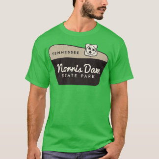 T-shirt Norris Dam State Park Tennessee Affiche de bienven